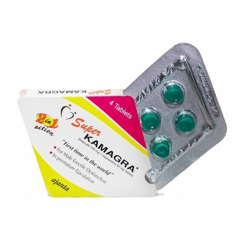 スーパーカマグラ シルデナフィル100 ダポキセチン60 1×4 EU薬局