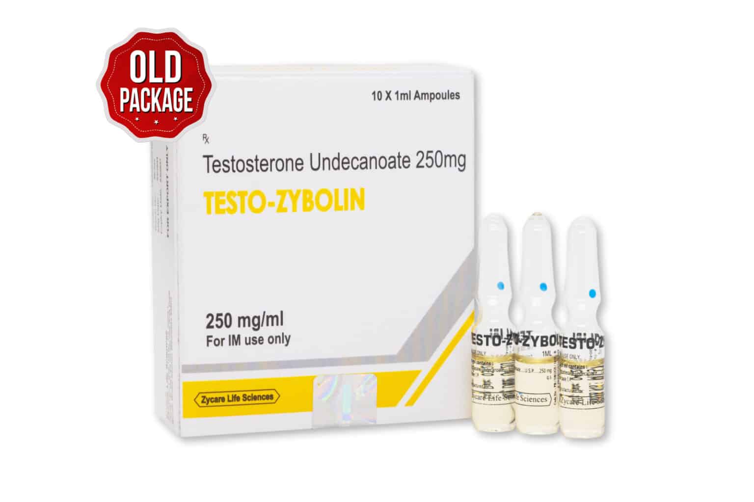 TESTO ZYBOLIN テストステロンウンデ 250mg 1×10 1