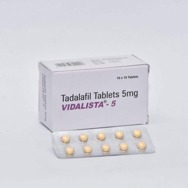 Vidalista 5mg タダラフィル錠 100錠 EU薬局