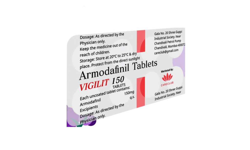 Vigilit 150mg アルモダフィニル 150mg 100錠 EU薬局