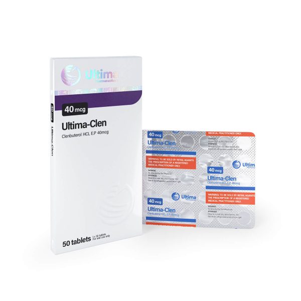 ウルティマ クレンブテロール 50錠 x 40mcg