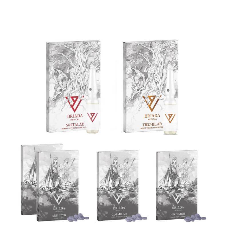 除脂肪体重パック 10 週間 Sustanon Tri Tren Driada Medical 1