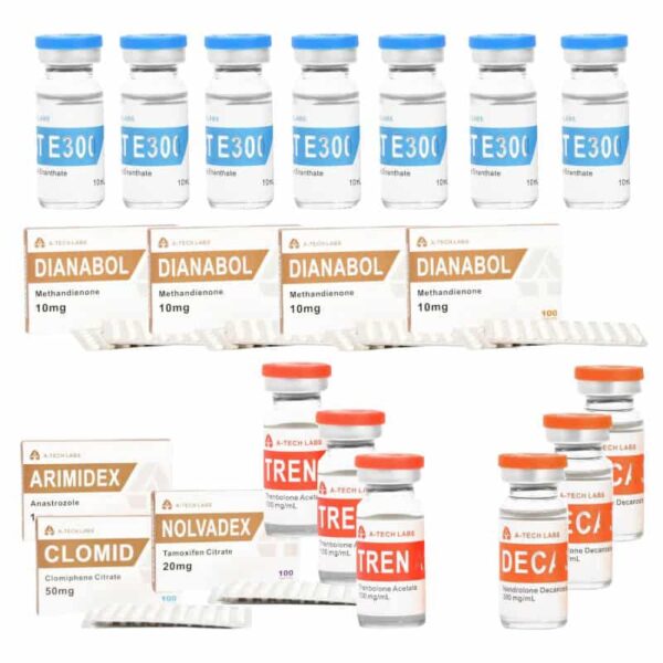 エクストリームマスゲインパック TEST E DECA TREN A DIANABOL 16週間 A TECH
