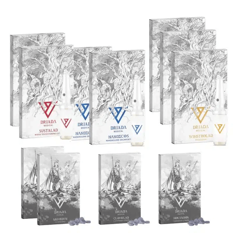 ドライマスゲインパック（注射剤）サスタノン＋デカ＋ウィンストロール（8週間）Driada Medical