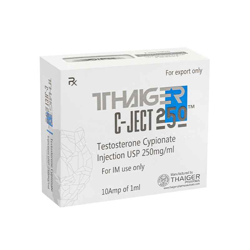 C JECT 250 MG (テスト C) 10 アンプル THAIGER PHARMA