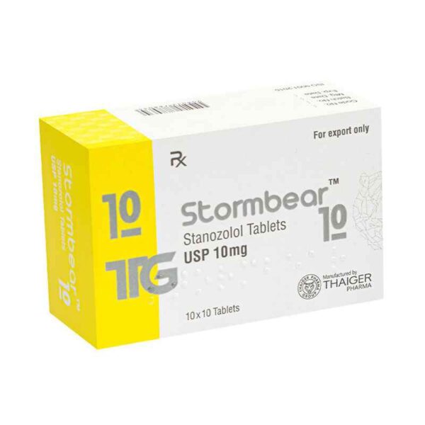 STORMBEAR 10 MG (スタノゾロール) 100 錠 THAIGER PHARMA