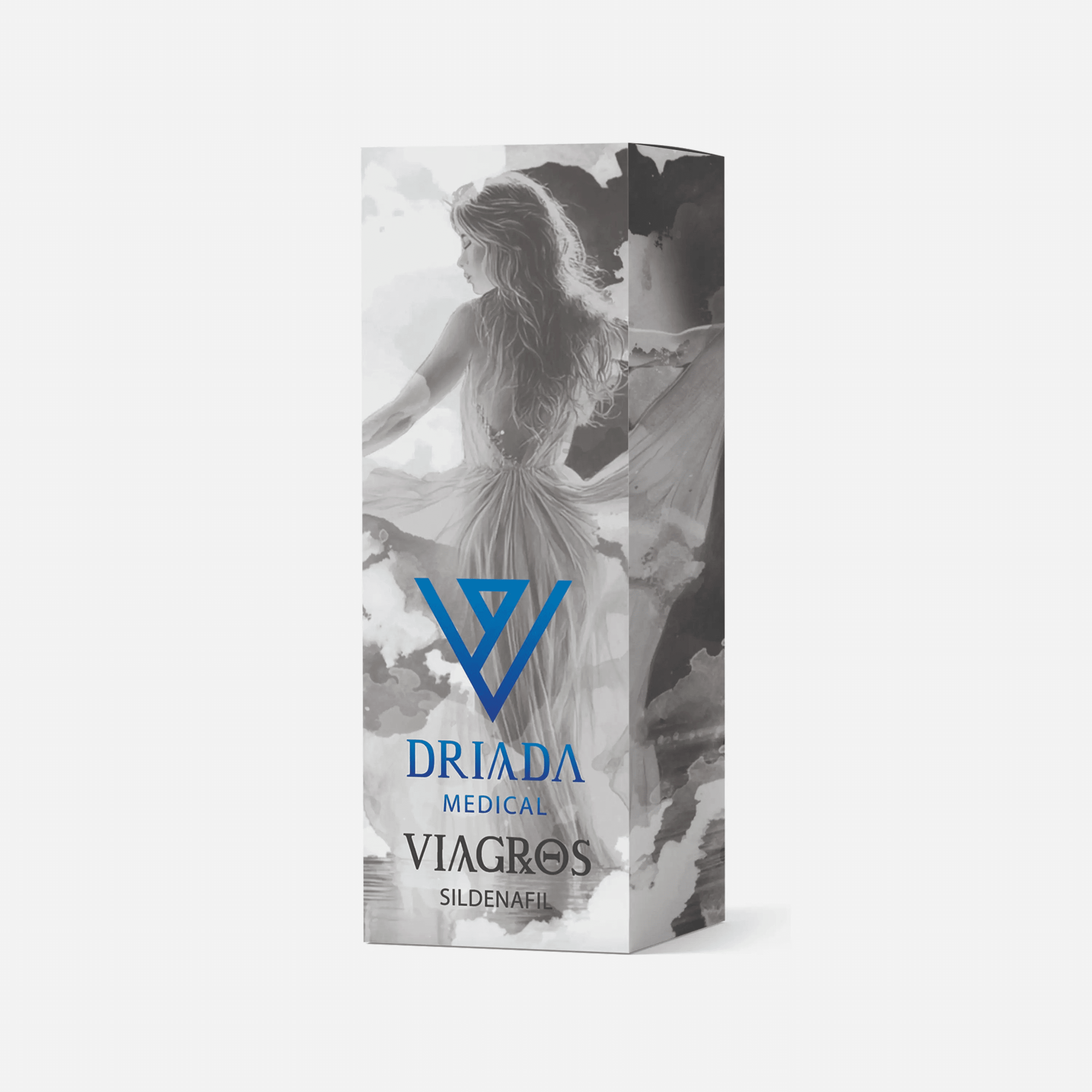 Viagros シルデナフィルクエン酸塩 4カプセル 50mg Driada Medical