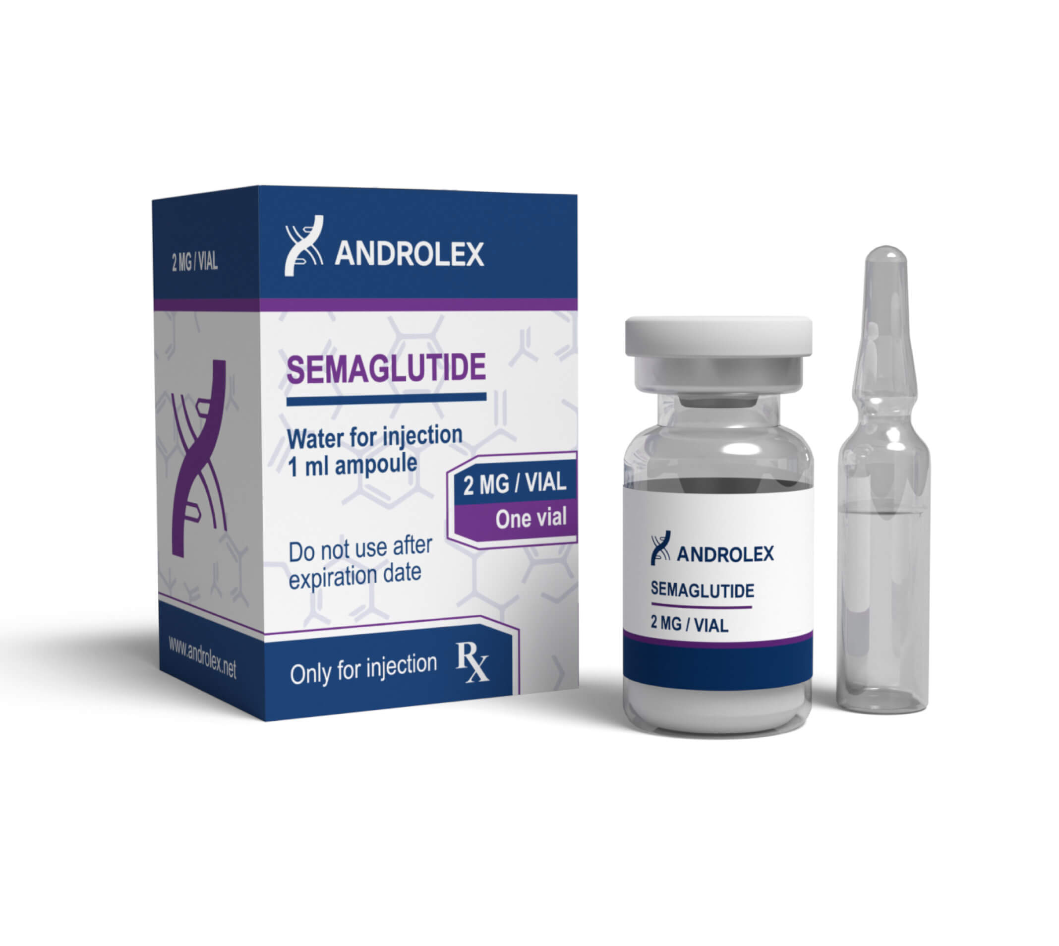 アンドロレックス セマグルチド 2mg バイアル