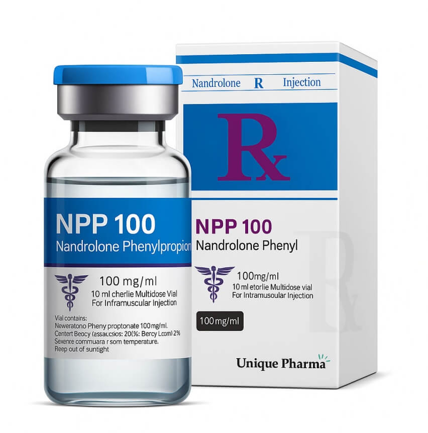 NPP 100 - ナンドロロンフェニルプロピオネート（100 mg/ml 10 ml） - ユニークファーマ