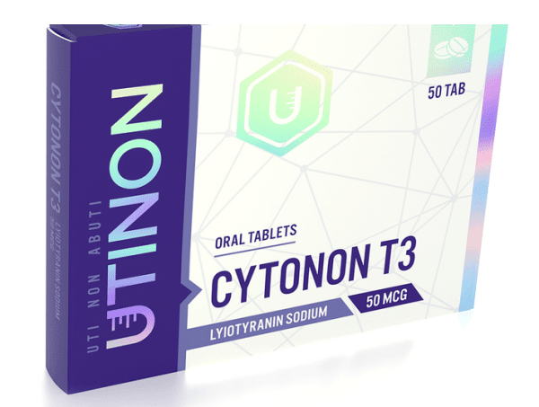 Cytonon T3 - リオチロニン（Cytomel T3）50 mcg 50錠 - UTINON