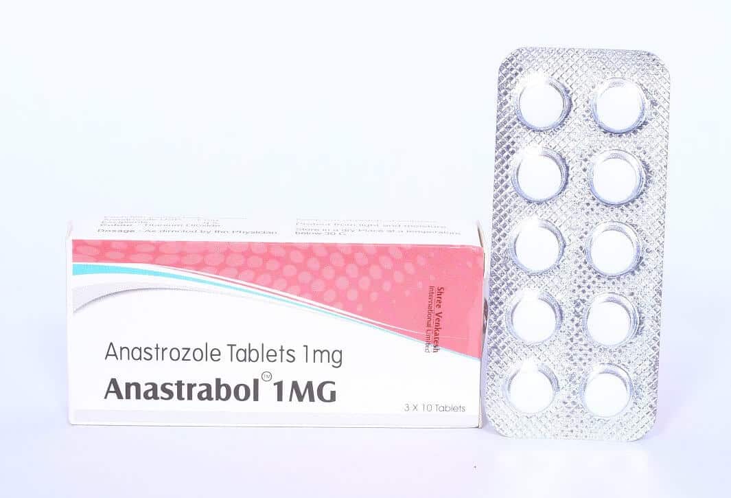 ANASTRABOL - アナストラゾール 1mg (30 錠) - Shree Venkatesh