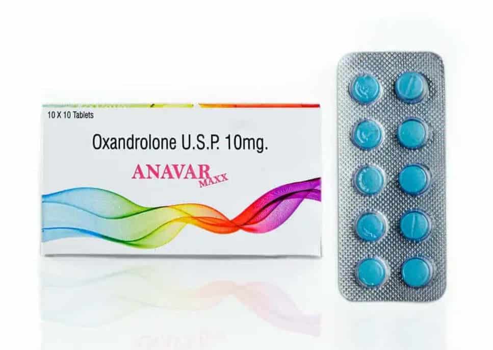 ANAVAR MAXX - オキサンドロロンUSP 10mg 100錠 - POWERBOLIC
