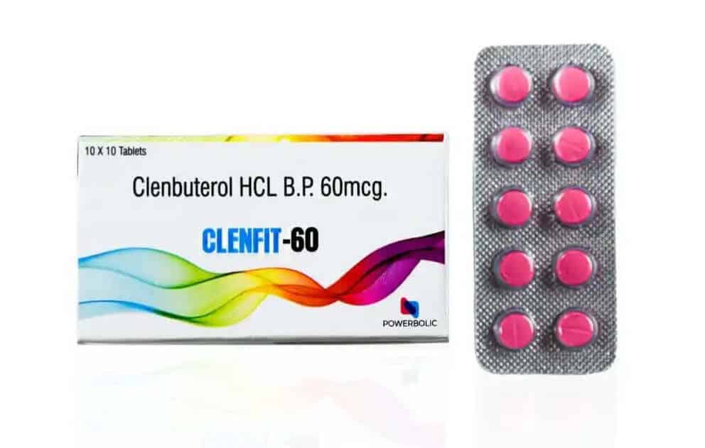 CLENFIT 60 MG - クレンブテロール塩酸塩 60mcg 100錠 - POWERBOLIC