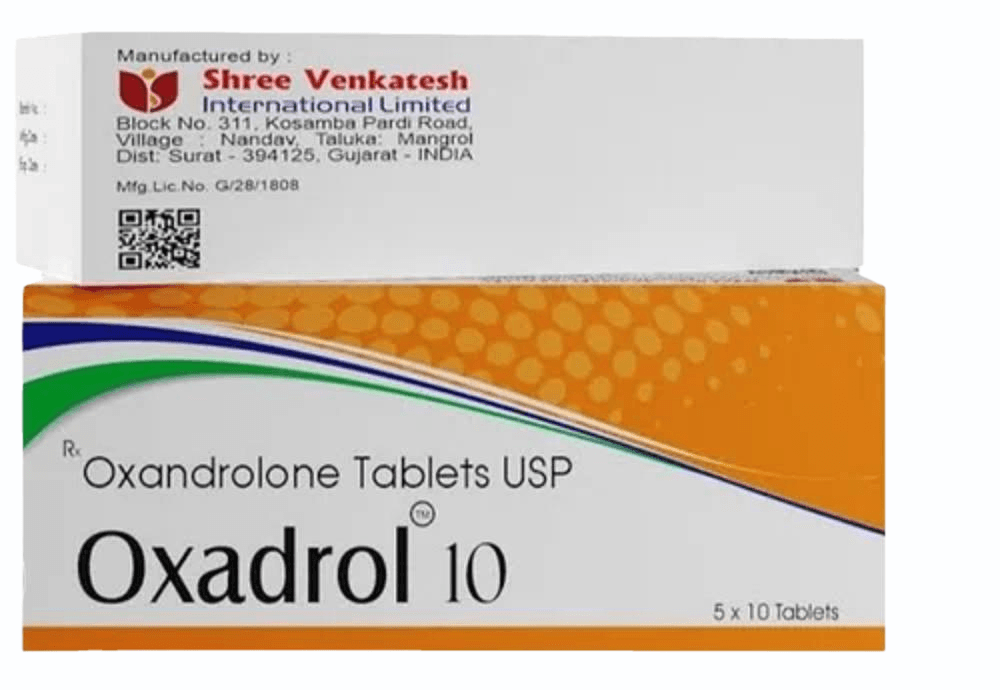OXADROL - オキサンドロロン10mg（50錠） - Shree Venkatesh