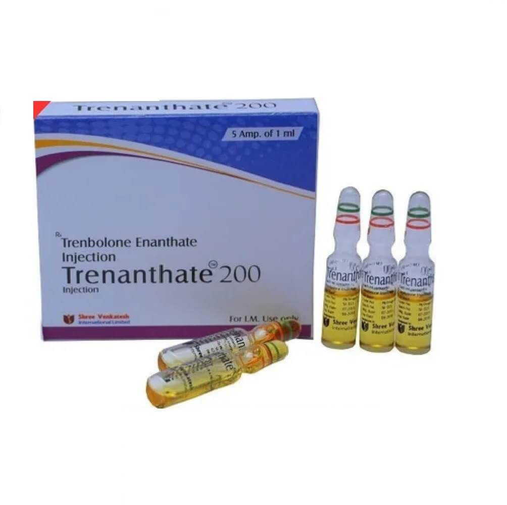 トレナンテート - トレンボロンエナンテート 200mg/ml (5アンプル x 1ml) - Shree Venkatesh