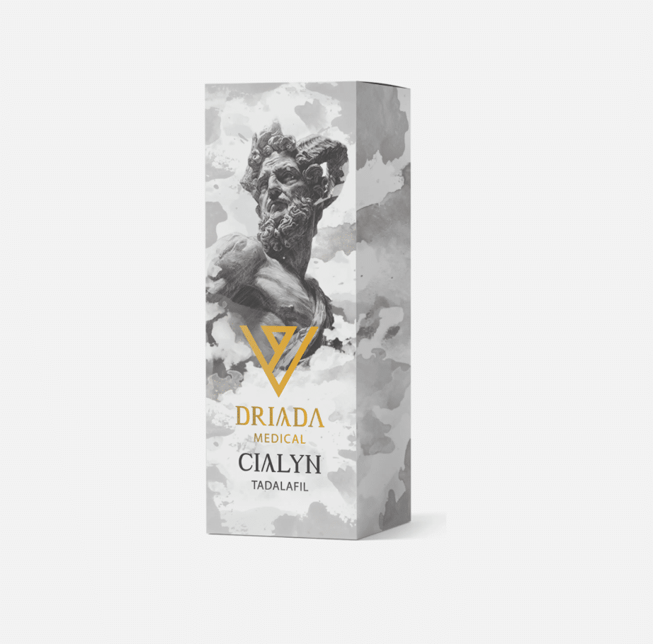 Cialyn - Tadalafil 20mg - 4 capsules - Driada Medical